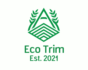 Eco Green House  logo design