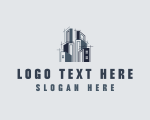 Residential - Building City Architecture logo design