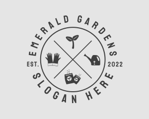 Gardening Planting Tool logo design