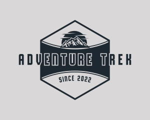 Trek - Mountain Trek Adventure logo design