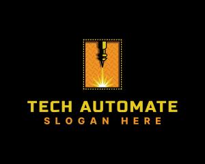 Automation - Fabrication Laser Engraving logo design