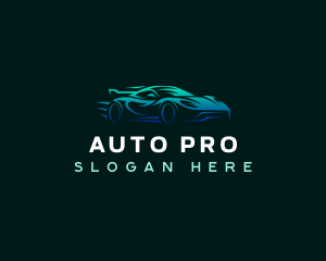 Automobile - Racing Automobile Sedan logo design