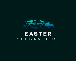 Automobile - Racing Automobile Sedan logo design