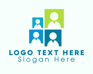 Collaboration - Office Team Group logo design