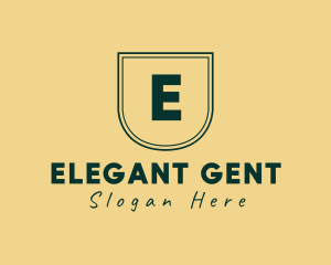 Elegant Shield Fashion Apparel logo design