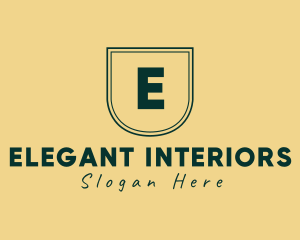 Elegant Shield Fashion Apparel logo design