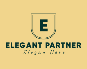 Elegant Shield Fashion Apparel logo design