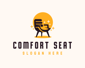 Bright Shiny Armchair logo design