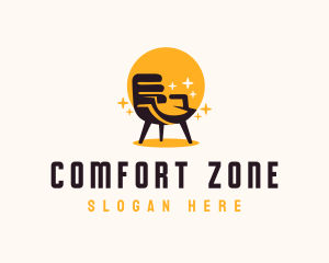 Armchair - Bright Shiny Armchair logo design