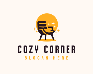 Armchair - Bright Shiny Armchair logo design