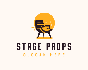 Bright Shiny Armchair logo design