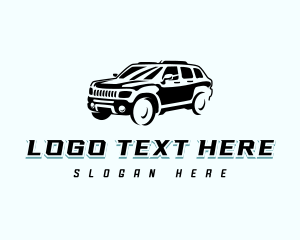 Sports Utility Vehicle - Garage Automotive Car logo design