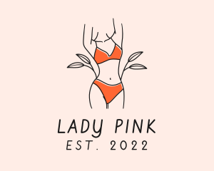 Body - Woman Summer Swimsuit logo design