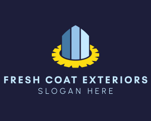 Exterior - City Building Contractor logo design