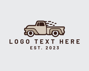 Swift - Fast Pickup Truck logo design