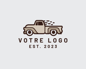 Package - Fast Pickup Truck logo design