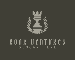 Rook - Rook Chess Piece logo design