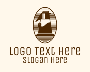 Vintage - Vintage Coffee Percolator logo design