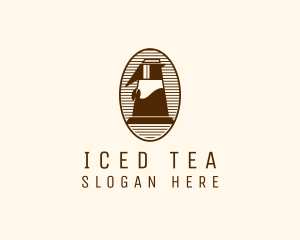 Retro Coffee Percolator  logo design