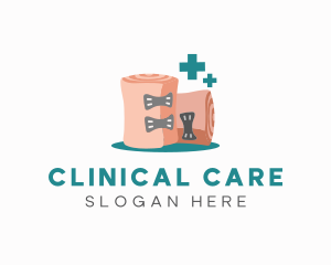 Medical Support Band Wrap logo design