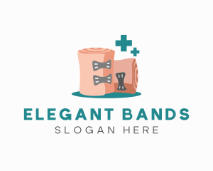 Medical Support Band Wrap logo design