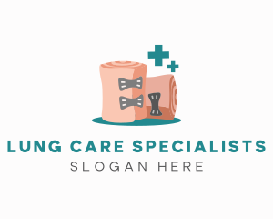 Medical Support Band Wrap logo design