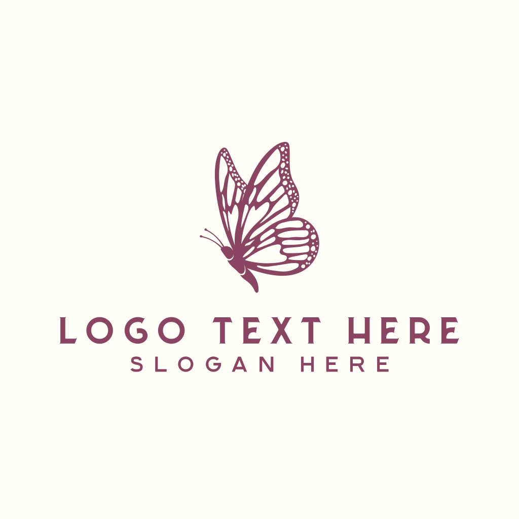 Butterfly Beauty Boutique Logo | BrandCrowd Logo Maker | BrandCrowd