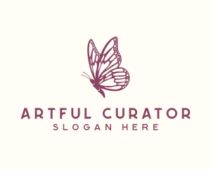 Butterfly Beauty Boutique logo design