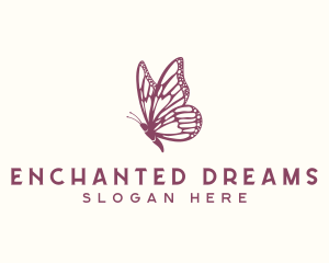 Fantasy - Butterfly Beauty Boutique logo design