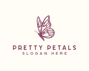 Butterfly Beauty Boutique logo design