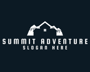 Climbing - Mountain House Tour logo design