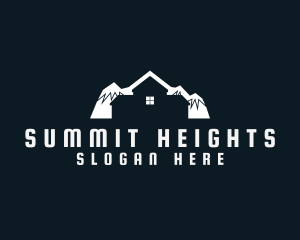 Climbing - Mountain House Tour logo design