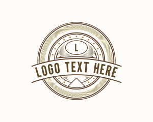 Antique Liquor Brand Logo