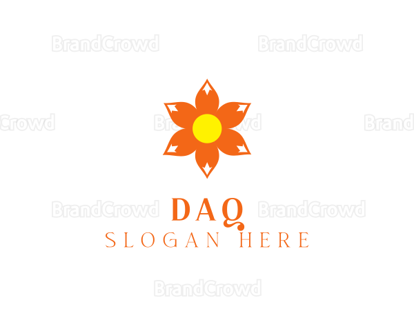 Blooming Flower Garden Logo