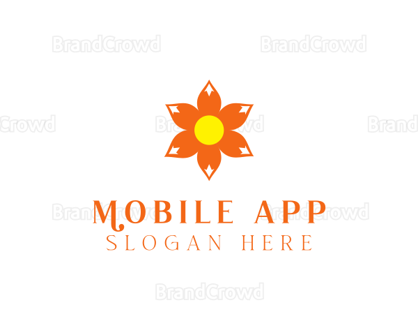 Blooming Flower Garden Logo