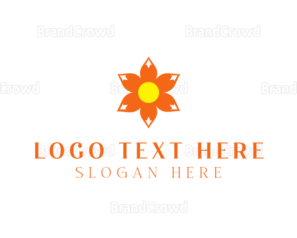 Blooming Flower Garden Logo