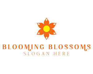 Blooming - Blooming Flower Garden logo design