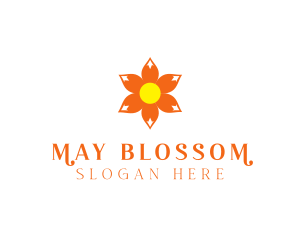 Flower Petals Garden logo design