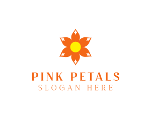 Flower Petals Garden logo design