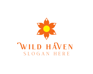 Blooming Flower Garden logo design