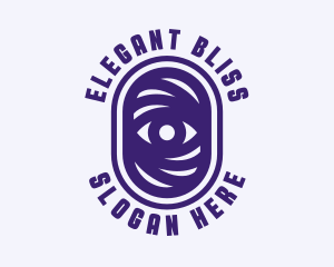 Violet - Spiral Eye Oracle logo design