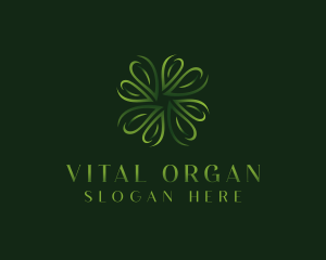 Organic Vegan Garden logo design