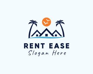 Resort Beach House  logo design