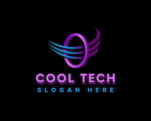 Fridge - Airflow Temperature Ventilation logo design