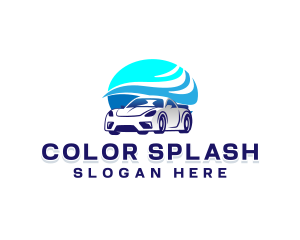 Car Wash Vehicle Cleaning logo design