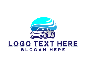 Car Wash Vehicle Cleaning Logo