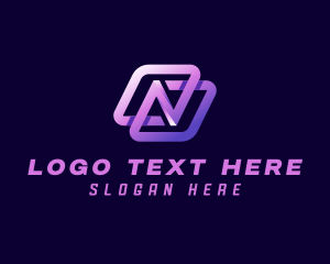 Modern - Business Consulting Letter N logo design