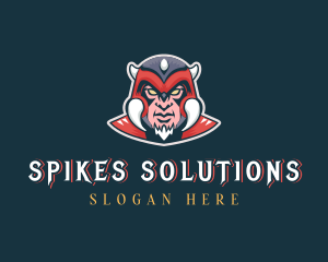 Spikes - Super Hero Game Warrior logo design