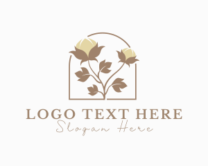 Clover - Botanical Flower Florist logo design