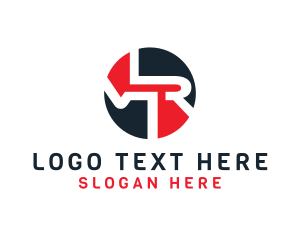 Vr - Modern Letter VR Goggles logo design